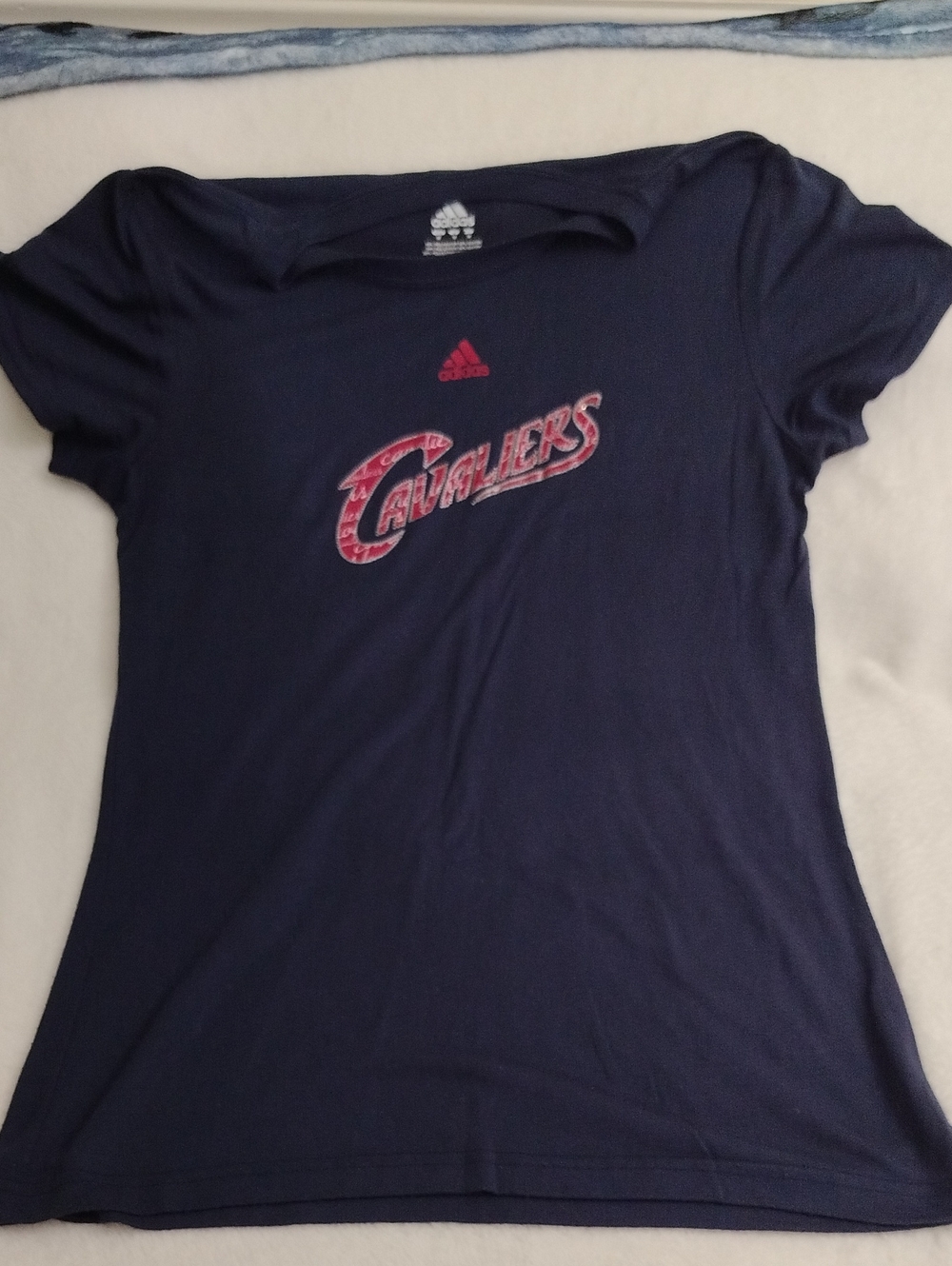 Adidas Cleveland Cavaliers Logo Shirt Women's Medium